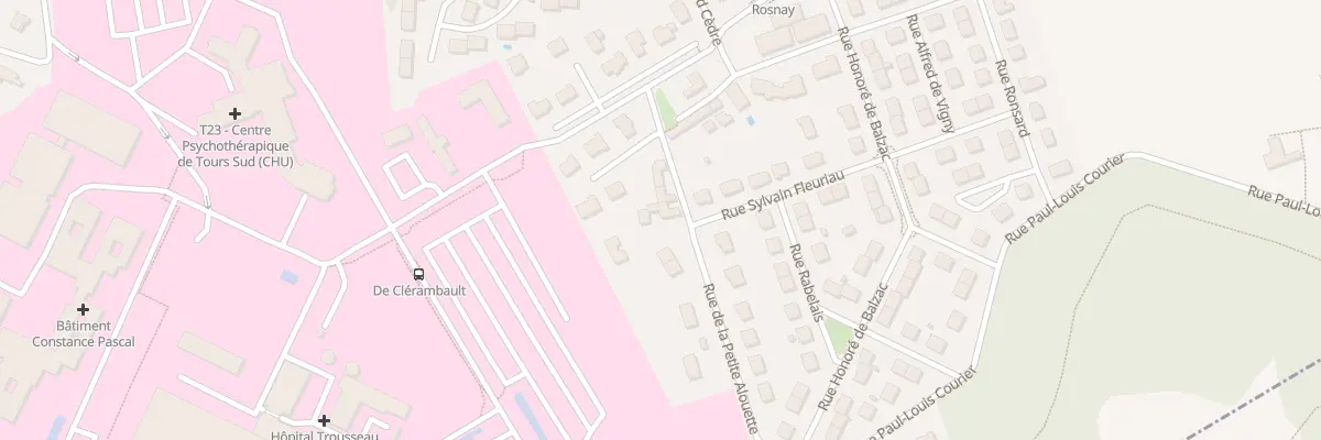 Plan du 17 Rue de la Petite Alouette à Saint-Avertin