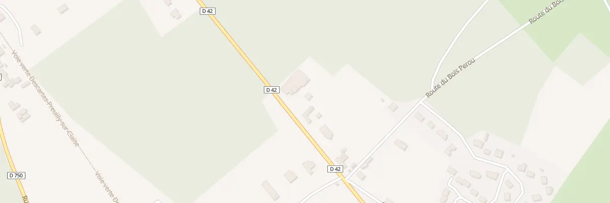 Plan du 62 Rue des Moulins à Abilly
