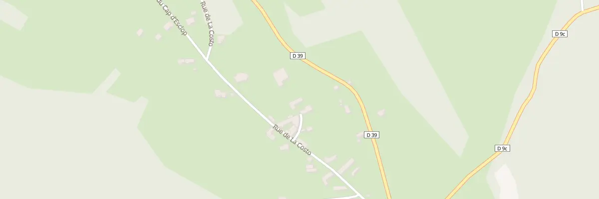 Plan du 33 La Costo à Aspret-Sarrat