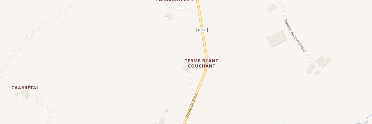 Plan du 3642 Rte de Born à Saint-Eutrope-de-Born