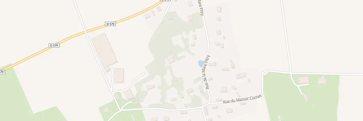 Plan du 10 Rue de la Mare Pitry à Thierville