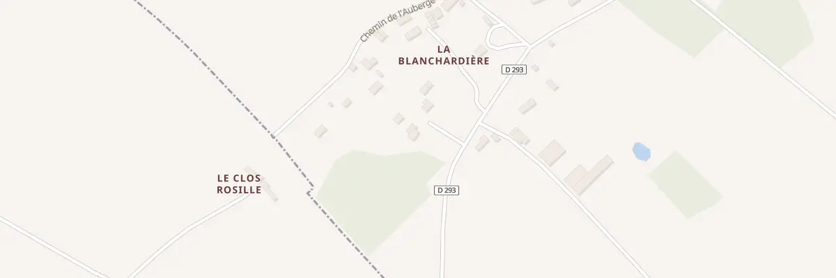 Plan du 87 La Blanchardiere à Beaulieu