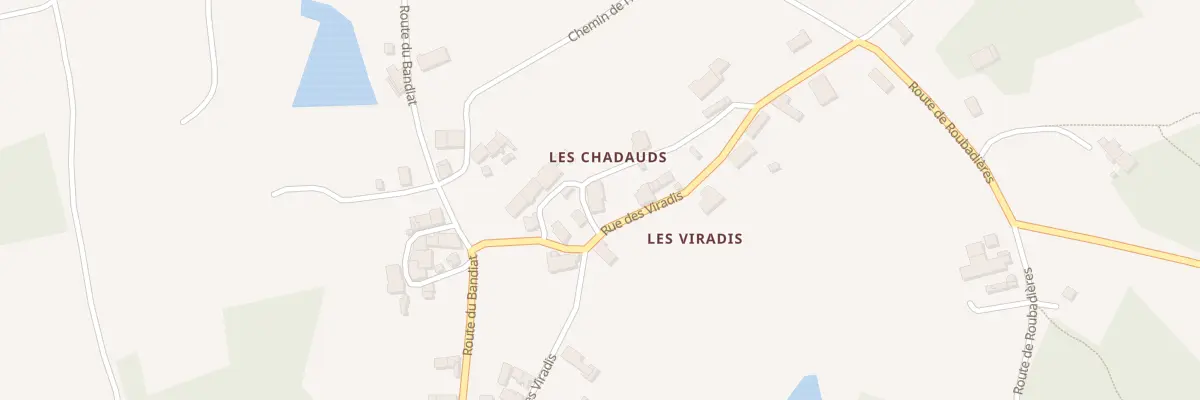 Plan du 177 Rue des Abeilles à Augignac