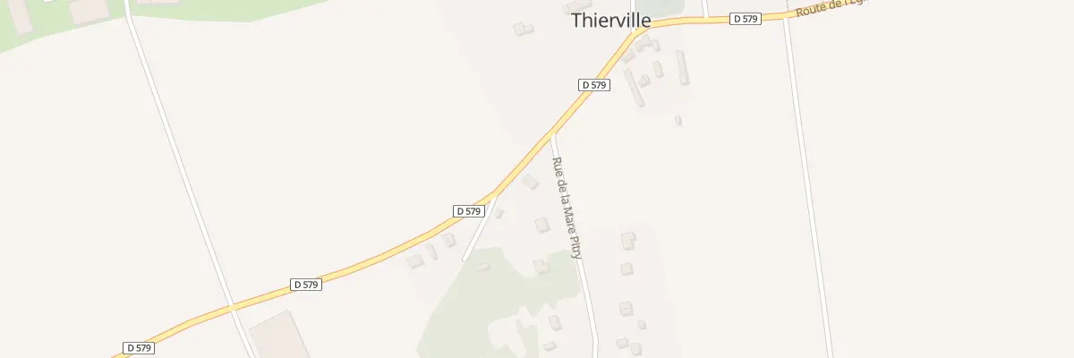 Plan du 2 Rue de la Mare Pitry à Thierville