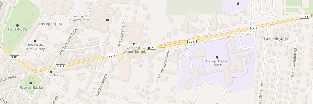 Plan du 16 Av de Fumel à Villeneuve-sur-Lot