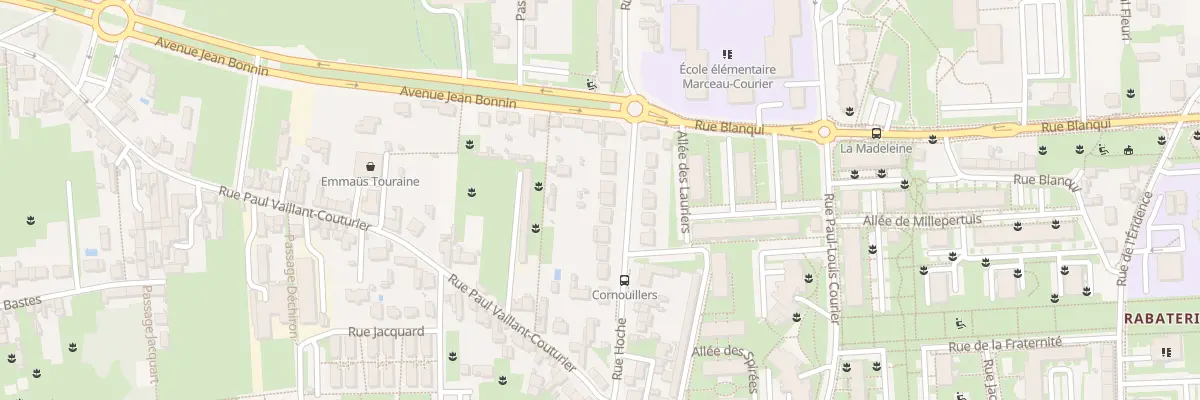 Plan du 39 Rue Hoche à Saint-Pierre-des-Corps