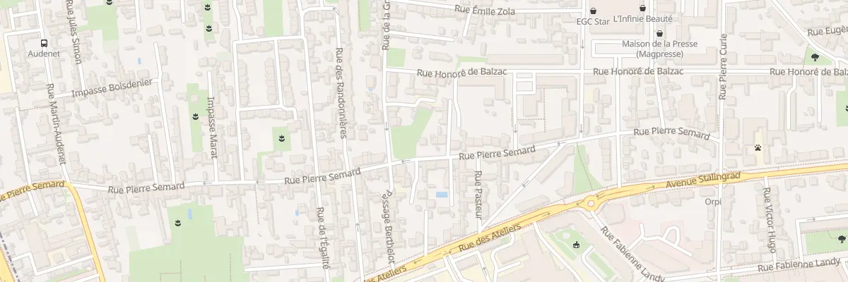 Plan du 82 Rue Pierre Semard à Saint-Pierre-des-Corps