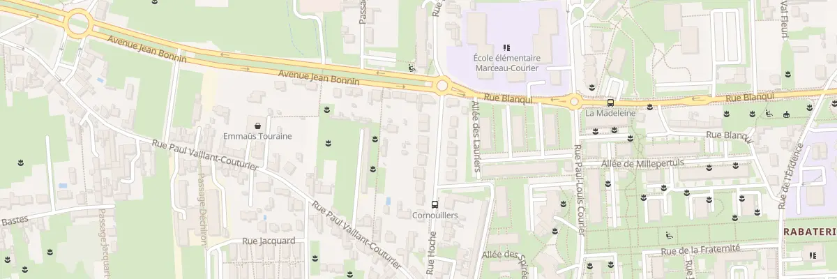 Plan du 37 Rue Hoche à Saint-Pierre-des-Corps
