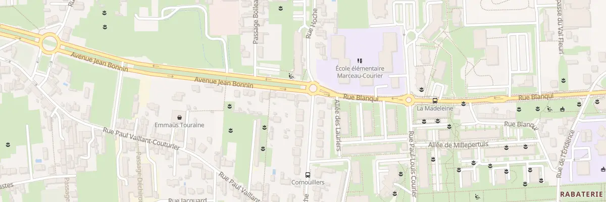 Plan du 31 Rue Hoche à Saint-Pierre-des-Corps