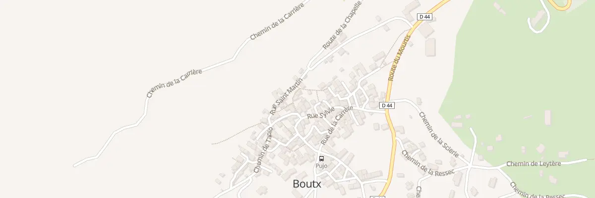 Plan du 72 Village à Boutx