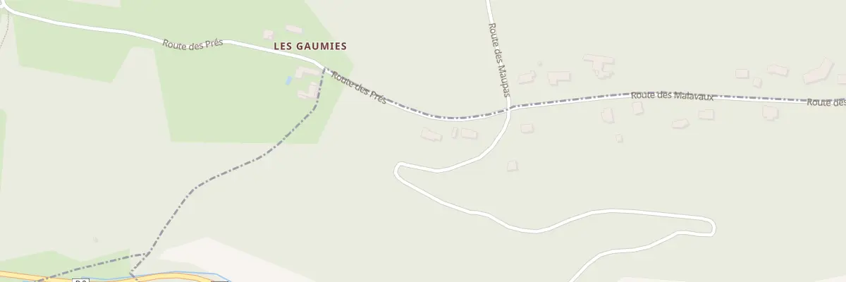 Plan de Pont Martel à Saint-Michel-de-Villadeix