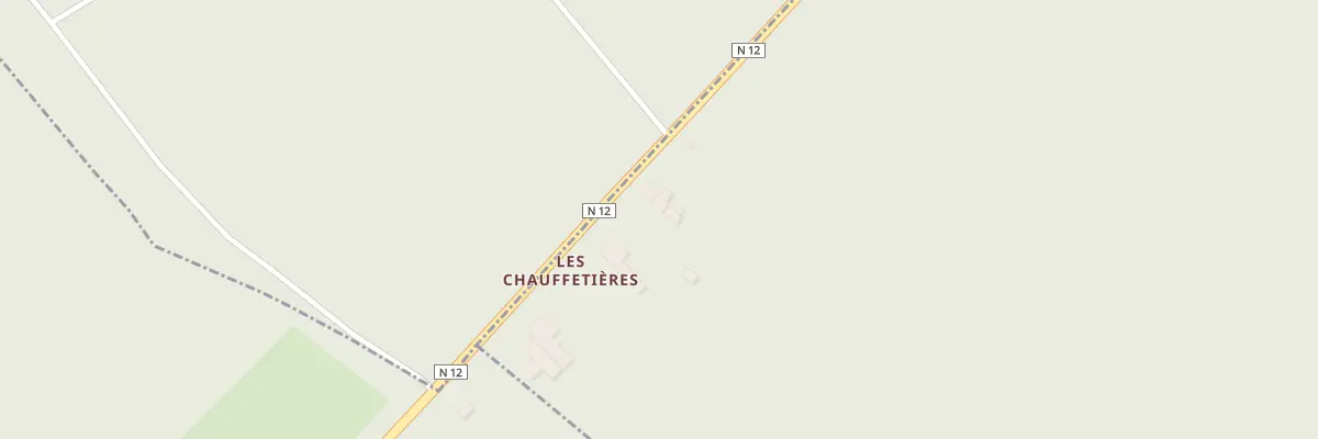 Plan du 87 La Tuilerie des Chauffetie à L’Hôme-Chamondot