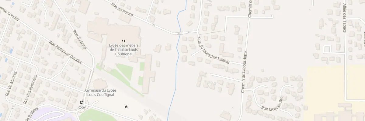 Plan du 34 Rue du Maréchal Koenig à Villeneuve-sur-Lot