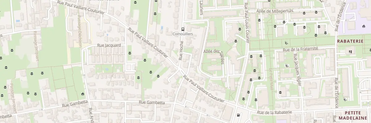 Plan du 58 Rue Hoche à Saint-Pierre-des-Corps