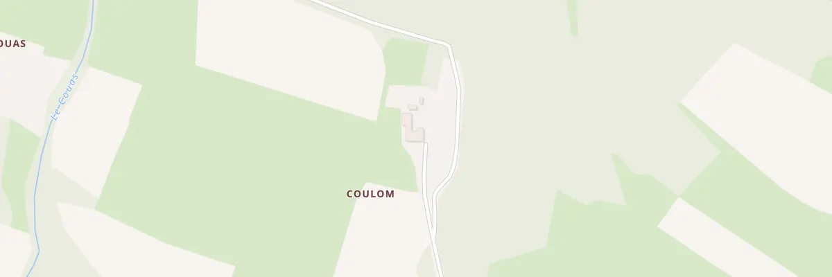 Plan du 50 Coulom à Péguilhan