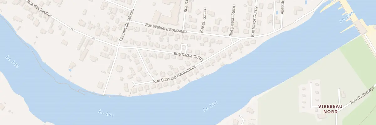 Plan du 13 Rue Edmond Haraucourt à Villeneuve-sur-Lot