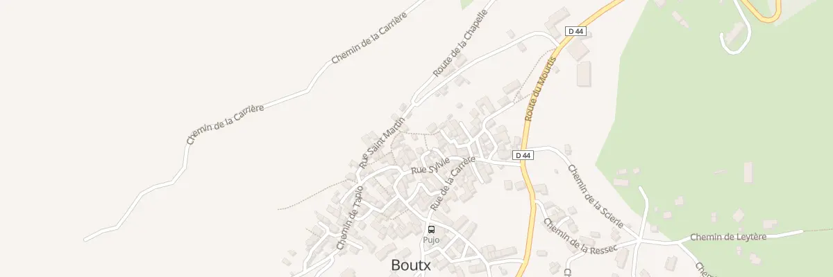 Plan du 83 Village à Boutx