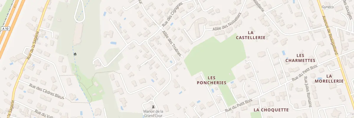Plan du 112 Rue de Grand Cour à Saint-Avertin