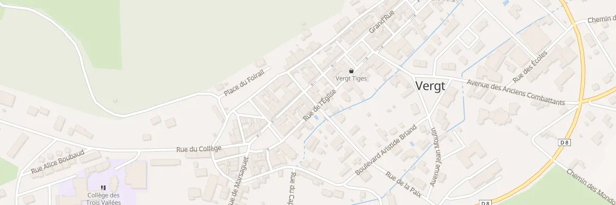Plan du 39 Grand Rue à Vergt