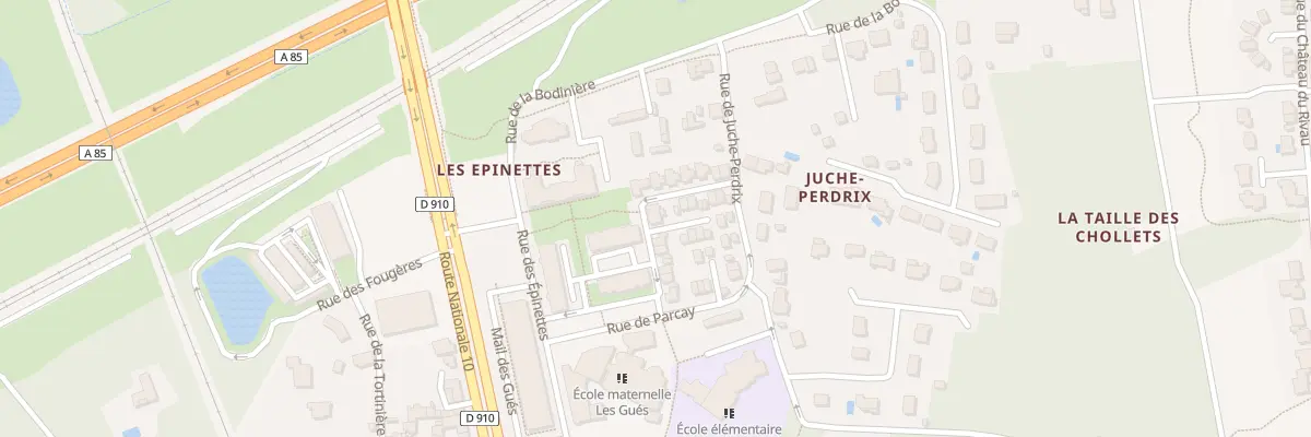 Plan du 11 Rue du Puits Jean à Veigné