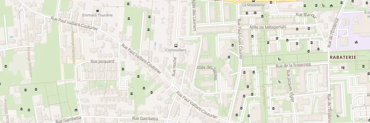 Plan du 52 Rue Hoche à Saint-Pierre-des-Corps