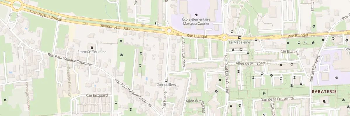 Plan du 38 Rue Hoche à Saint-Pierre-des-Corps