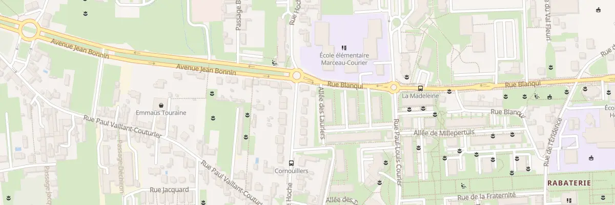 Plan du 32 Rue Hoche à Saint-Pierre-des-Corps