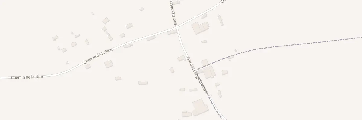 Plan du 3 Rue des Longchamps à Bois-Anzeray