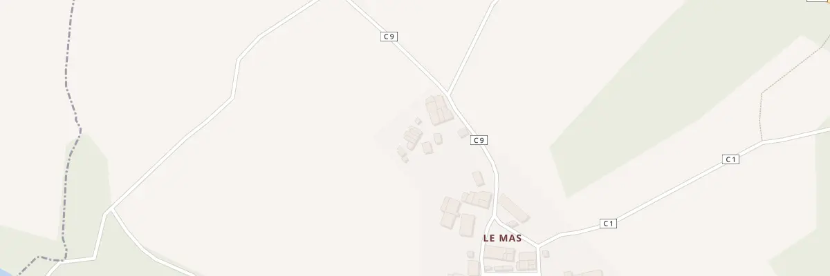 Plan du 5133 Le Mas à Videix