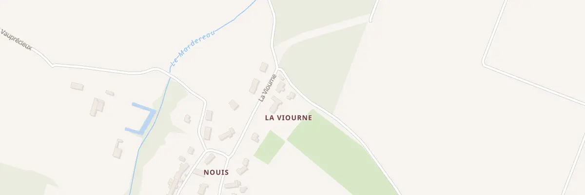 Plan du 18B La Viourne à Sorigny