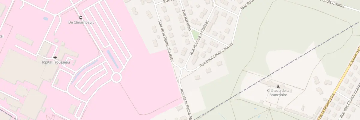 Plan du 35 Rue Honoré de Balzac à Saint-Avertin