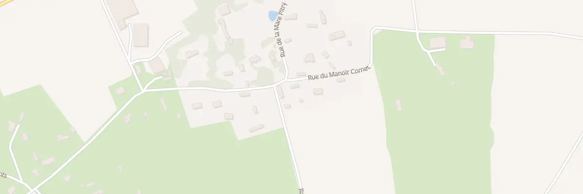 Plan du 2 Rue du Manoir Cornet à Thierville