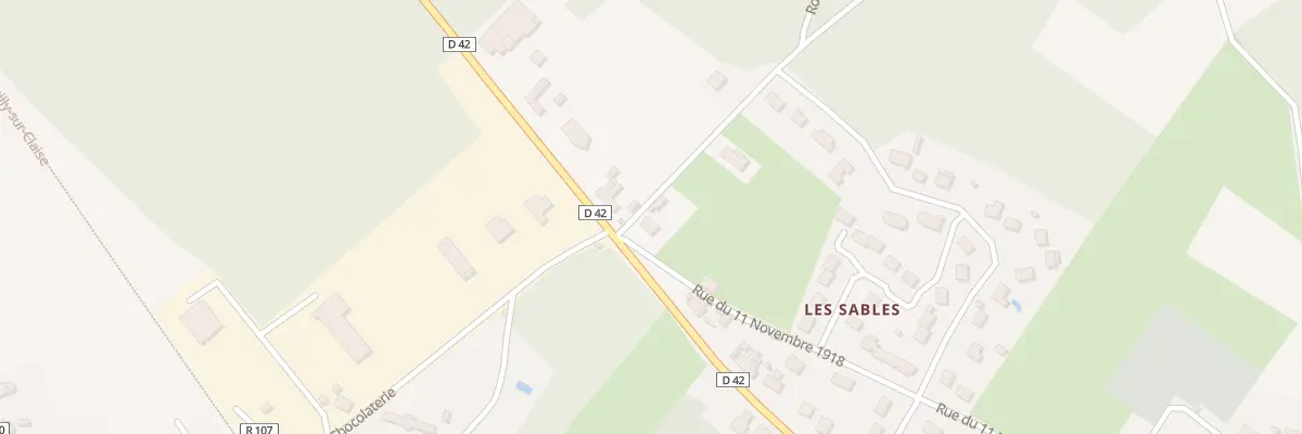 Plan du 26 Rue du 11 Novembre 1918 à Abilly