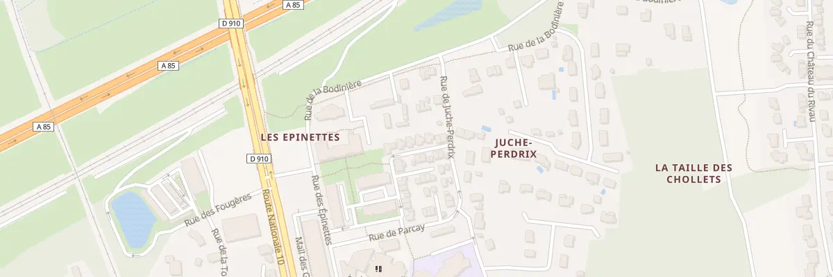 Plan du 8 Rue du Puits Jean à Veigné