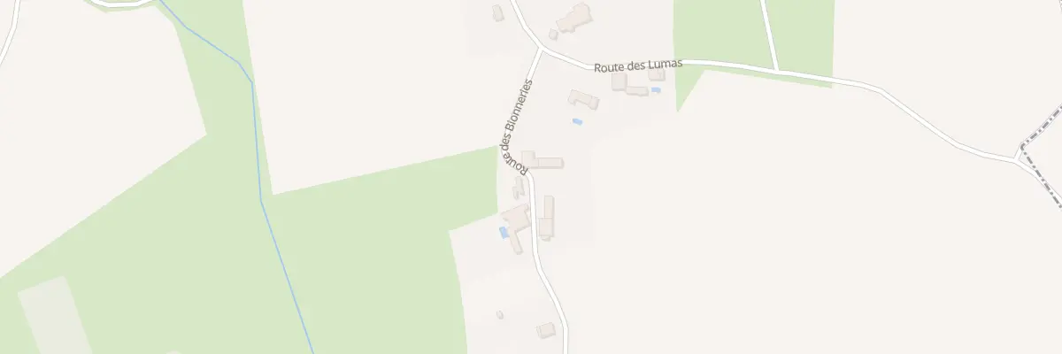 Plan du 1 Rte des Bionneries à Sainte-Radégonde