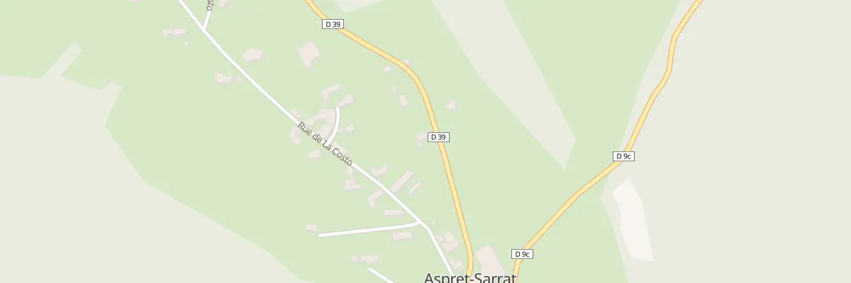 Plan du 30 La Costo à Aspret-Sarrat