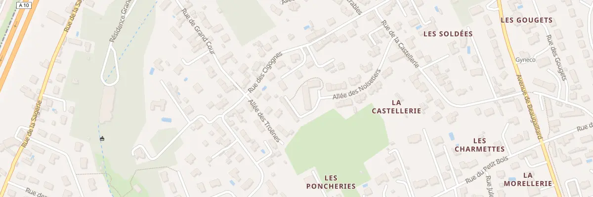 Plan du 21 All des Noisetiers à Saint-Avertin