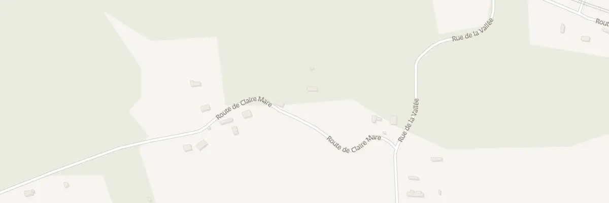 Plan du 154 Rte de Claire Mare à Écaquelon