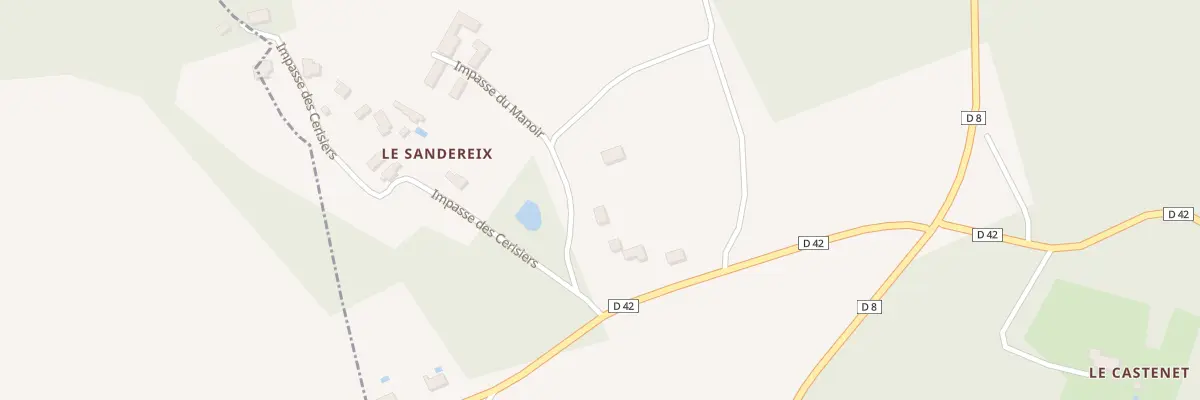Plan du 58 Imp du Manoir à Saint-Michel-de-Villadeix