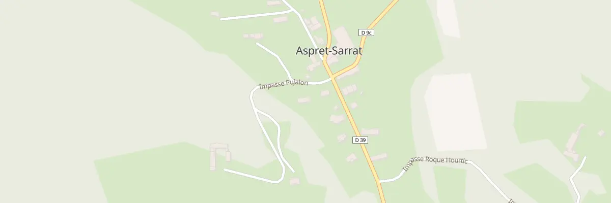 Plan de La Costo à Aspret-Sarrat