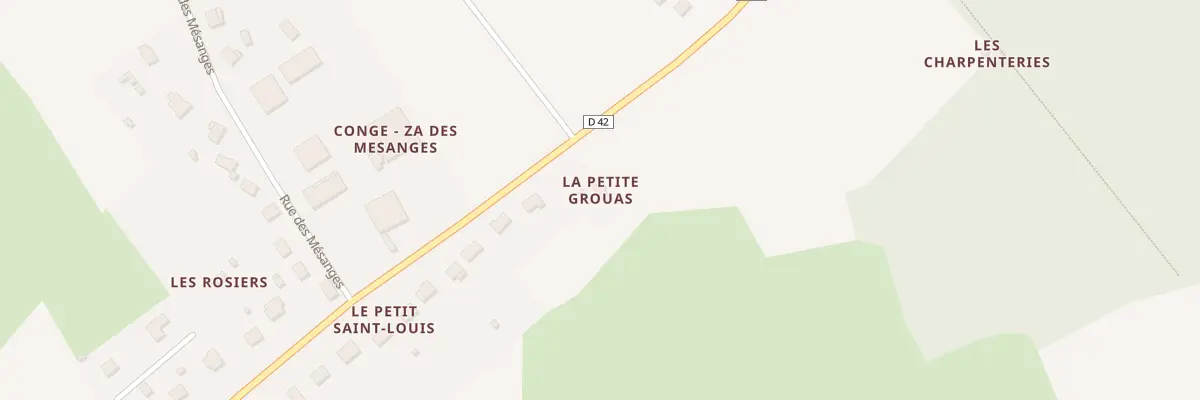 Plan du 2 La Petite Grouas à Cormes