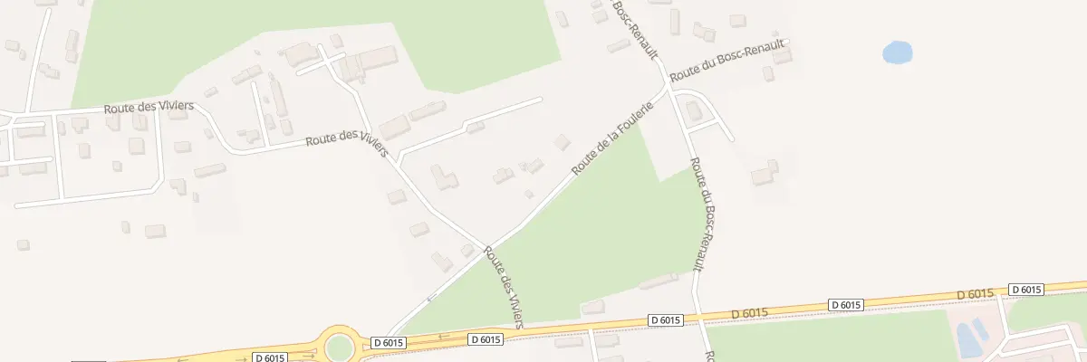 Plan du 116 Rte de la Foulerie à Valliquerville
