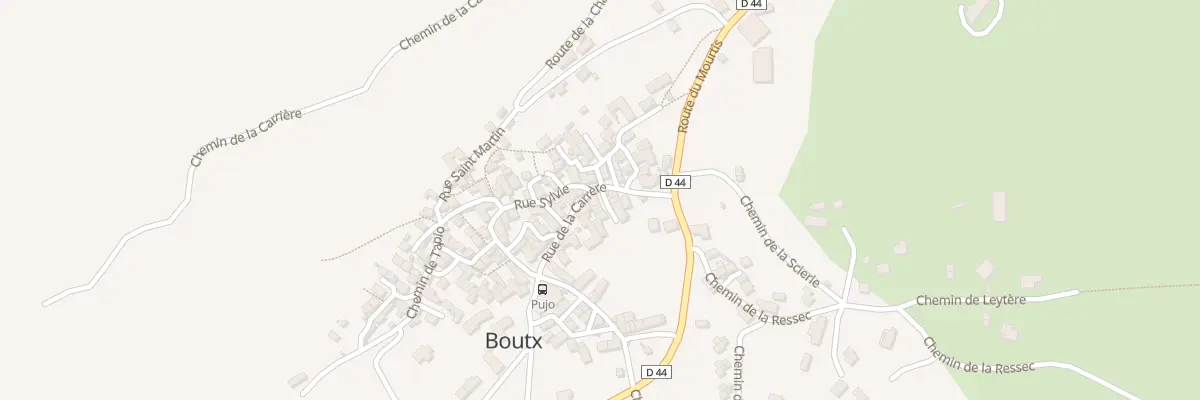 Plan du 124 Village à Boutx