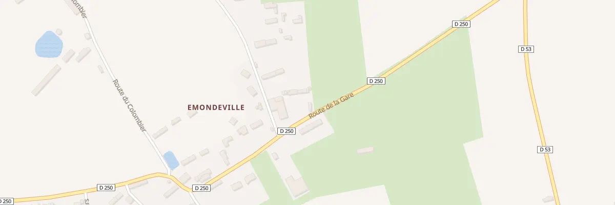 Plan du 1115 Rte de la Gare à Saint-Vaast-Dieppedalle