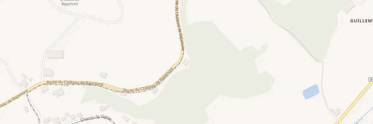 Plan du 5173 Peyrot à Sauvagnas