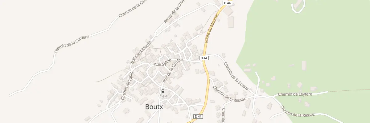 Plan du 4 Village à Boutx