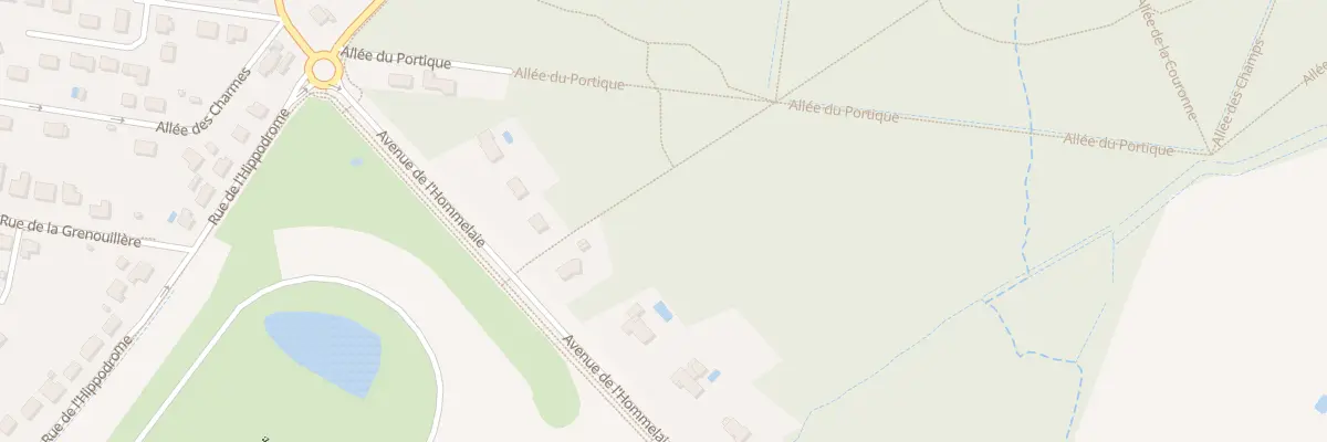 Plan du 10 Av de l’Hommelaie à Chambray-lès-Tours