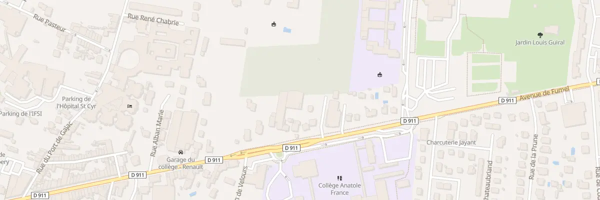 Plan du 29B Av de Fumel à Villeneuve-sur-Lot