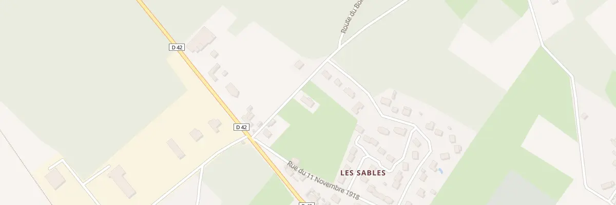 Plan du 9000 Rue du Bois Perou à Abilly