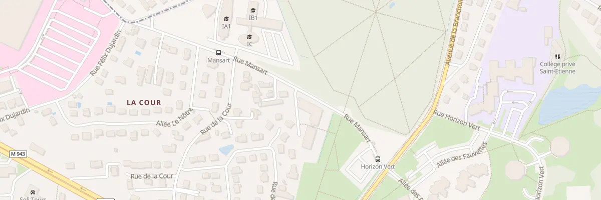 Plan du 27 Rue Mansart à Chambray-lès-Tours